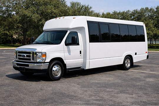 18-passenger minibus rental Vance TX