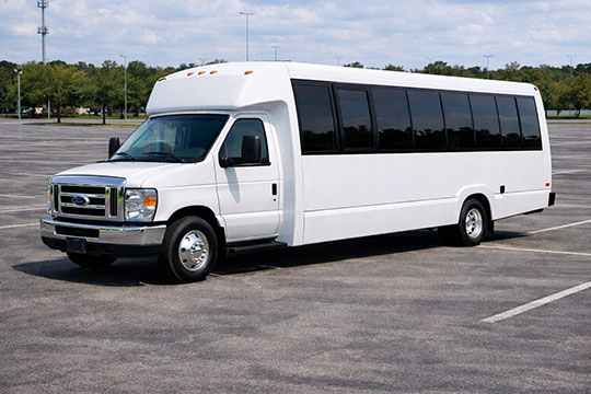 25-passenger minibus rental Vance TX